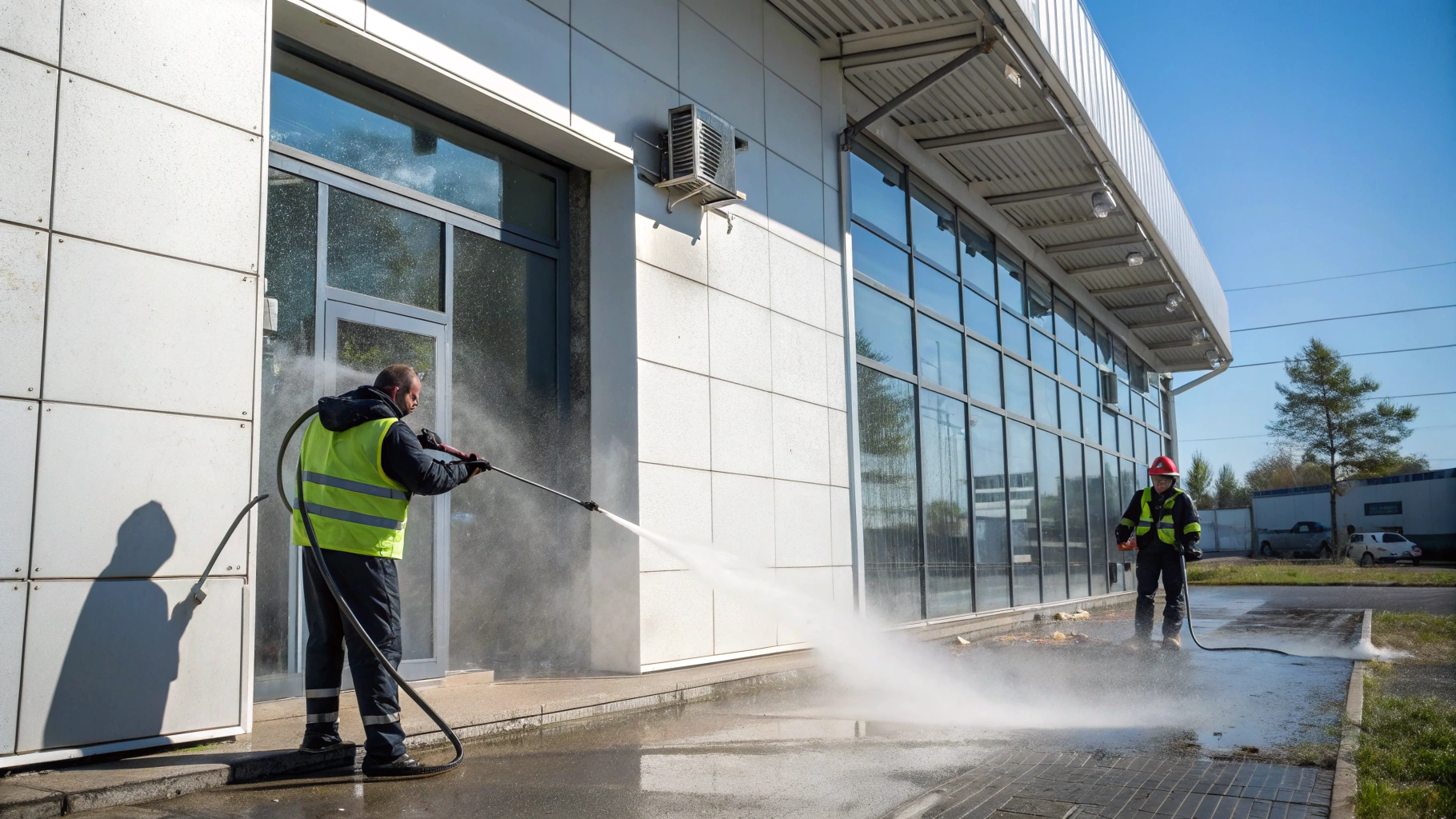 Commercial Pressure Washing